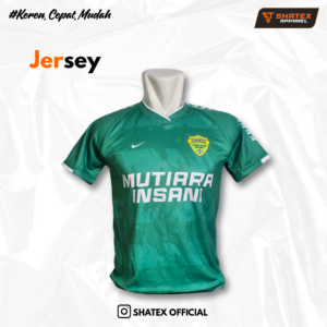 Jersey Stelan - Kerah V neck Tumpuk - Lengan Pendek